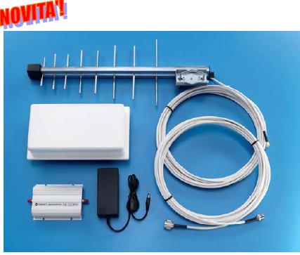 Antenna Interna A Funghetto Per Ripetitore GSM 3G UMTS - Con Cavo 10m E Sdoppiatore